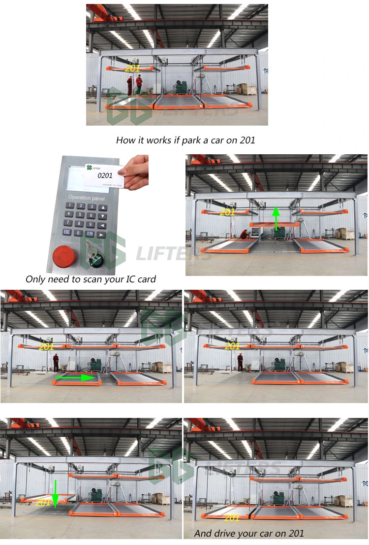 Chinese supplier car parking solution car parking equipment automatic puzzle car parking system
