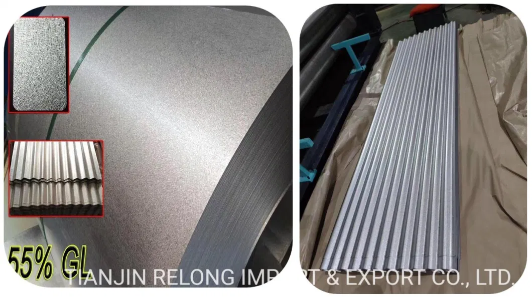 Afp Dx51d Galvalume Steel Coil with Coating Az150 Aluzinc