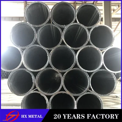 Galvanized Steel Pipe/ERW Steel Pipe/Gi Carbon Steel Pipe/ASTM A500 Gi Round Pipe for Greenhouse